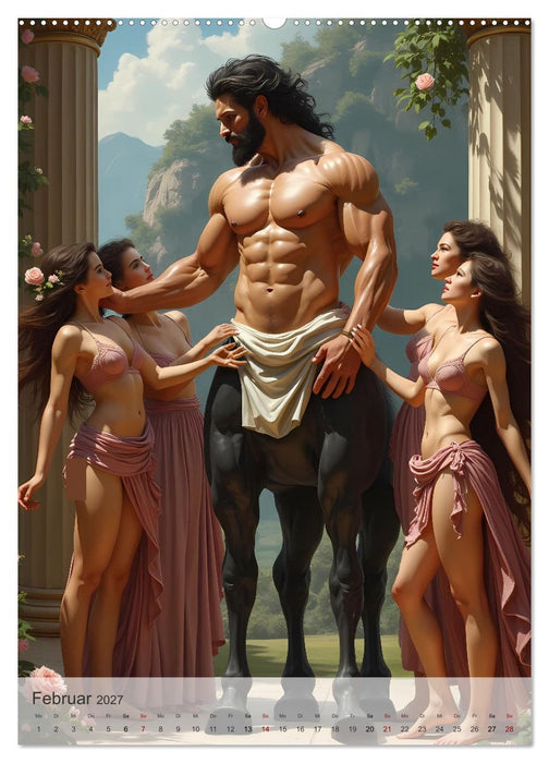 Spicy - Griechische Mythologie (CALVENDO Wandkalender 2027)