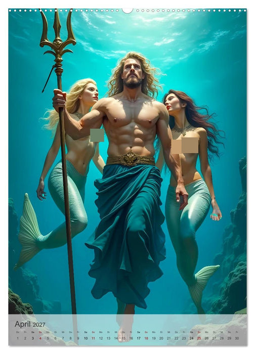 Spicy - Griechische Mythologie (CALVENDO Wandkalender 2027)