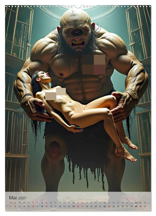 Spicy - Griechische Mythologie (CALVENDO Wandkalender 2027)
