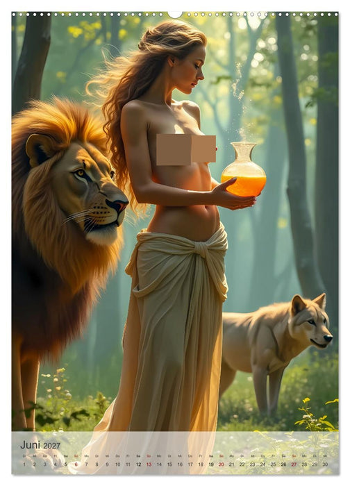 Spicy - Griechische Mythologie (CALVENDO Wandkalender 2027)