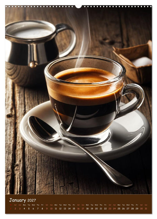 The Soul of Coffee - A Daily Ritual (CALVENDO Premium-Calendar 2027)