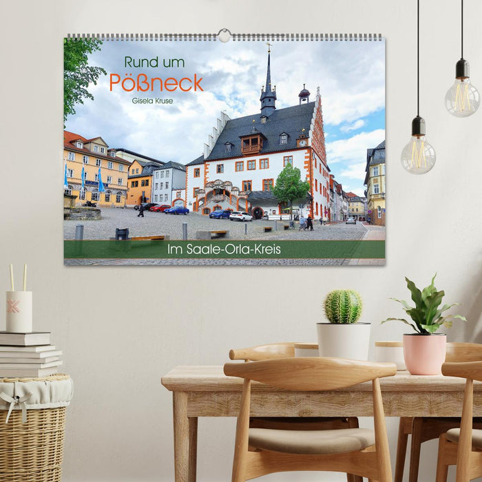 Rund um Pößneck - Im Saale-Orla-Kreis (CALVENDO Wandkalender 2027)