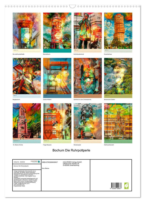 Bochum Die Ruhrpottperle (CALVENDO Wandkalender 2027)