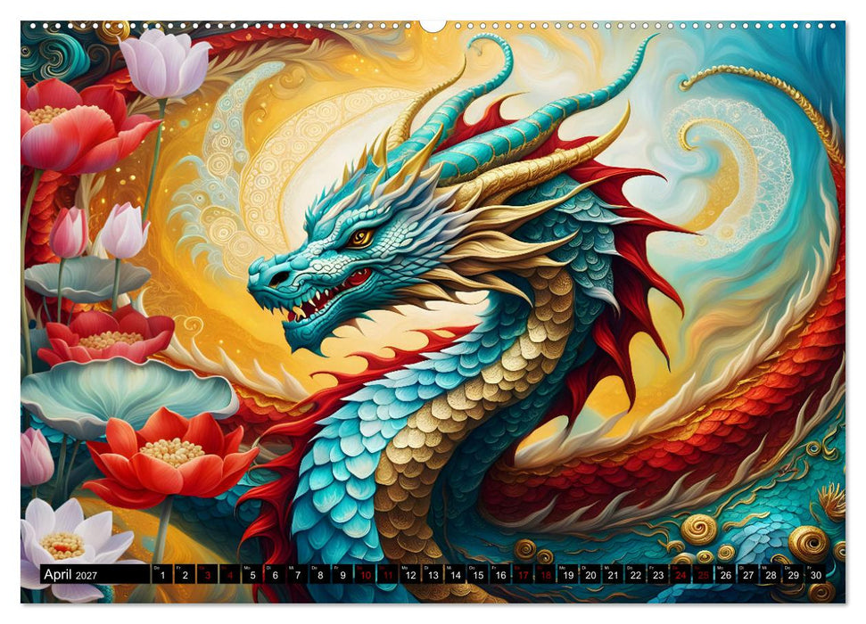 Drachen - Mystische Wesen (CALVENDO Wandkalender 2027)