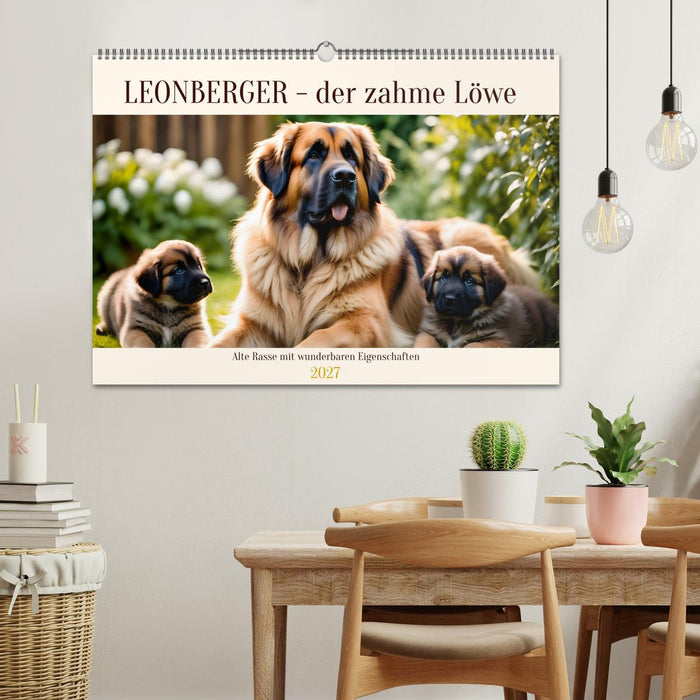 Leonberger - der zahme Löwe (CALVENDO Wandkalender 2027)