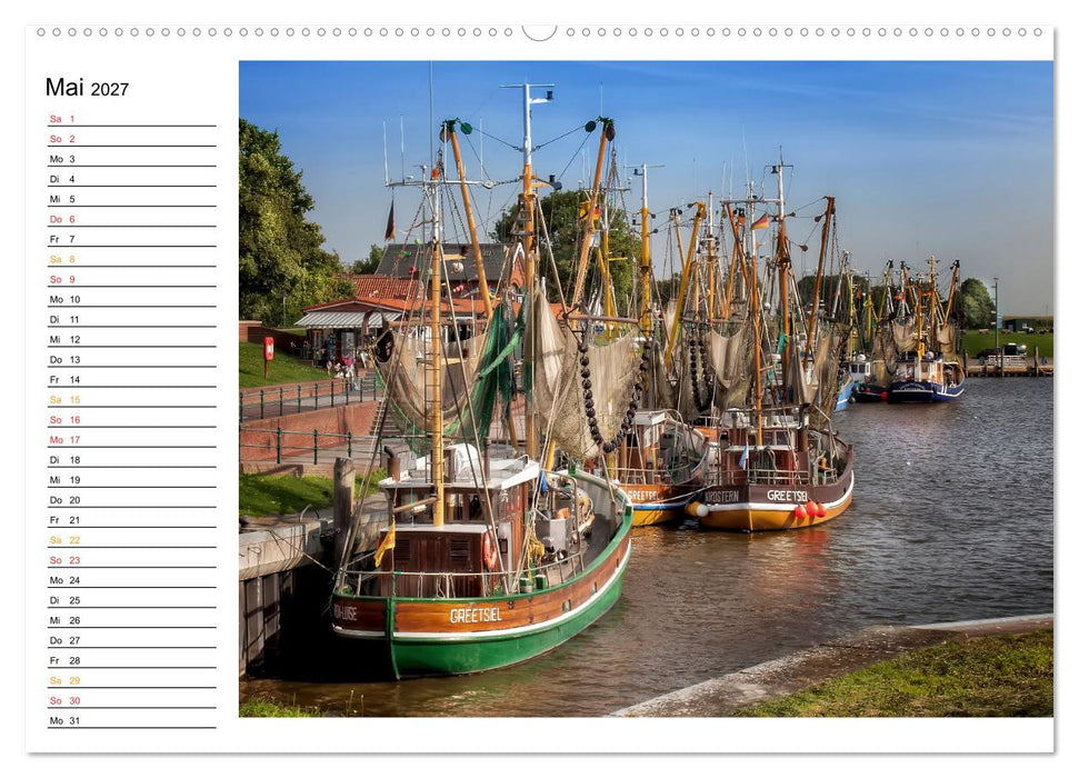 Ostfriesland - maritim pur (CALVENDO Wandkalender 2027)