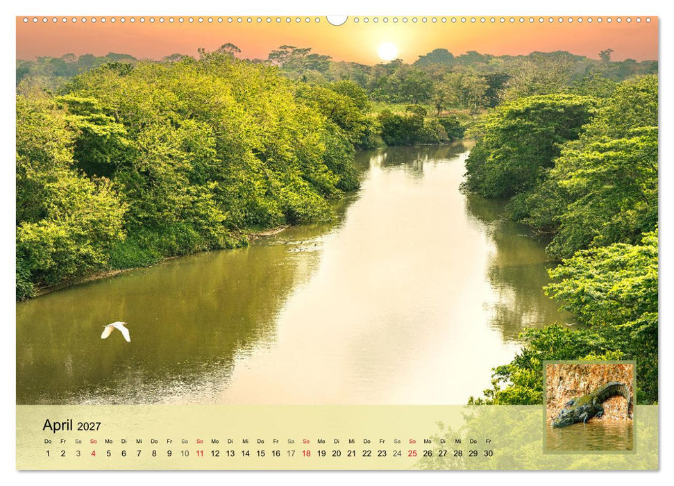 Costa Rica Dreams Tropische Naturwunder (CALVENDO Premium Wandkalender 2027)