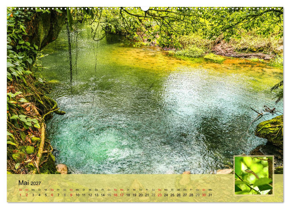 Costa Rica Dreams Tropische Naturwunder (CALVENDO Premium Wandkalender 2027)