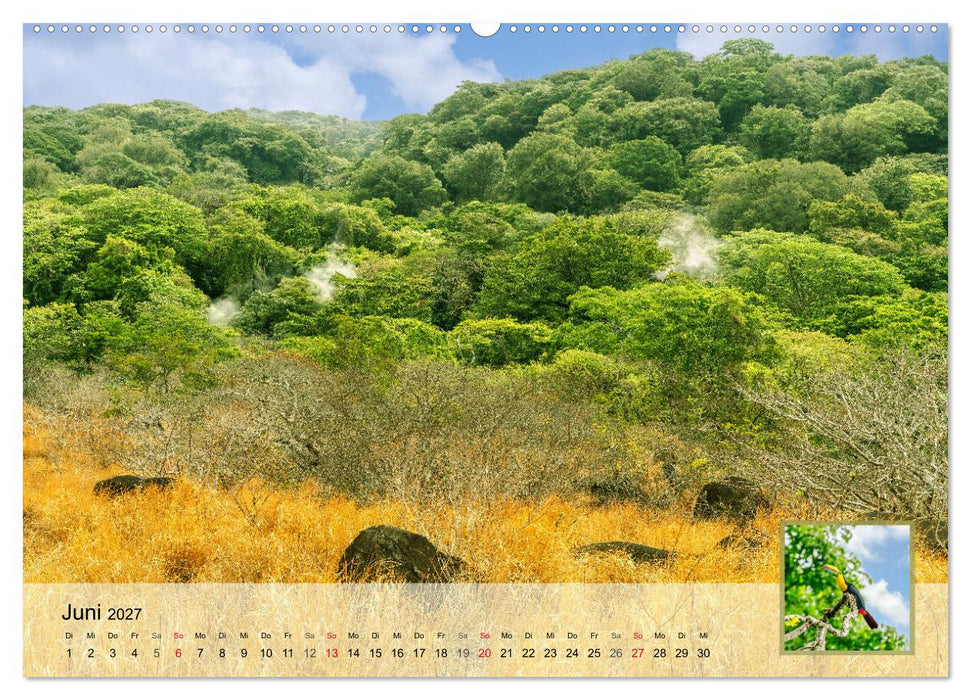 Costa Rica Dreams Tropische Naturwunder (CALVENDO Premium Wandkalender 2027)