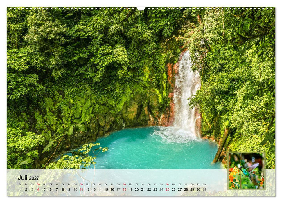 Costa Rica Dreams Tropische Naturwunder (CALVENDO Premium Wandkalender 2027)
