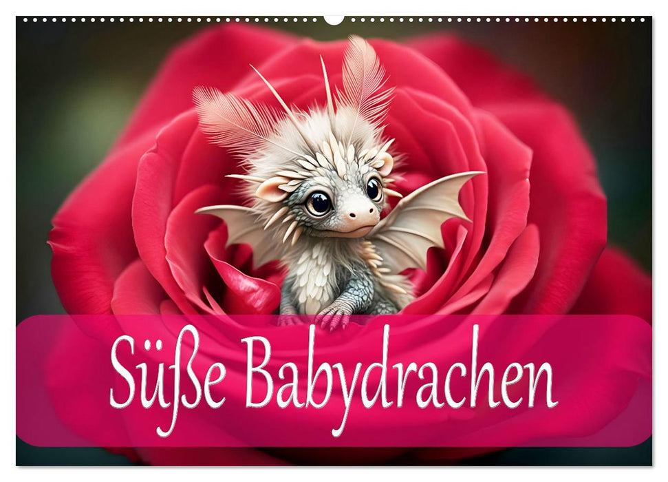 Süße Babydrachen (CALVENDO Wandkalender 2027)
