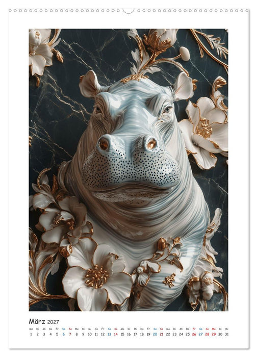 Kunst trifft Natur (CALVENDO Premium Wandkalender 2027)