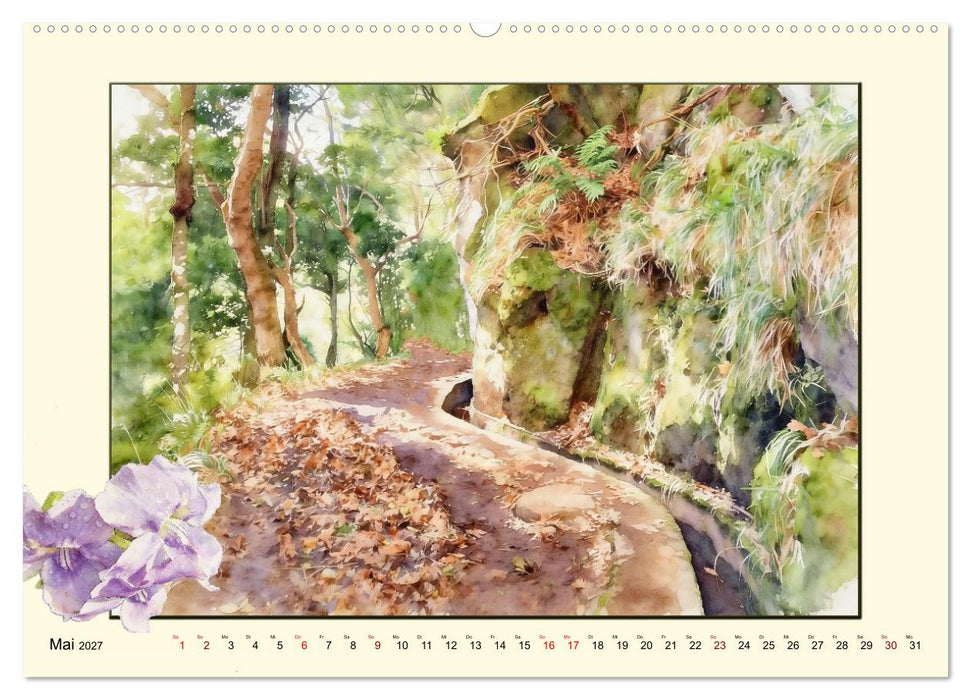 Madeira im Blütenmeer (CALVENDO Wandkalender 2027)