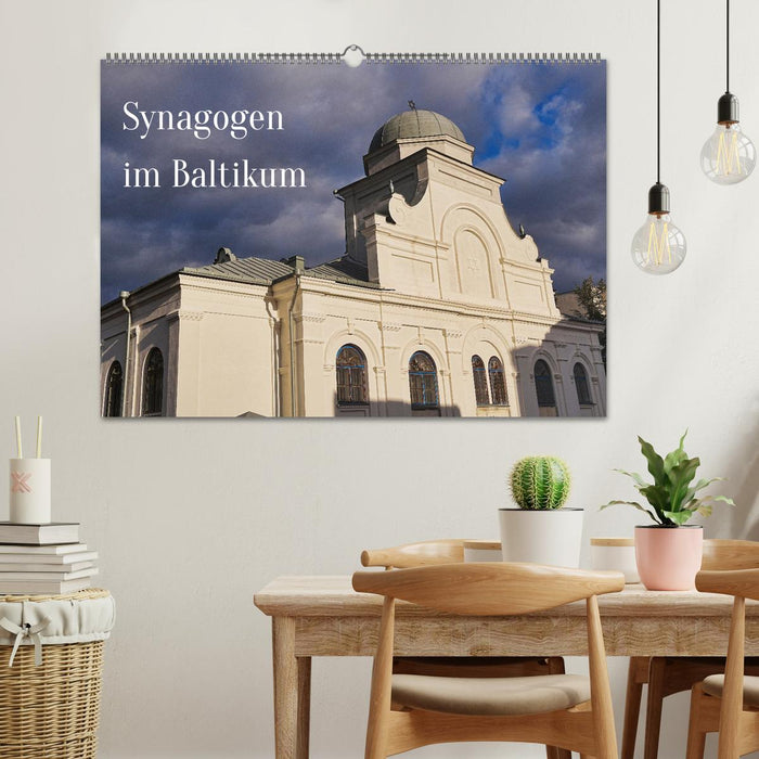Synagogen im Baltikum (CALVENDO Wandkalender 2027)