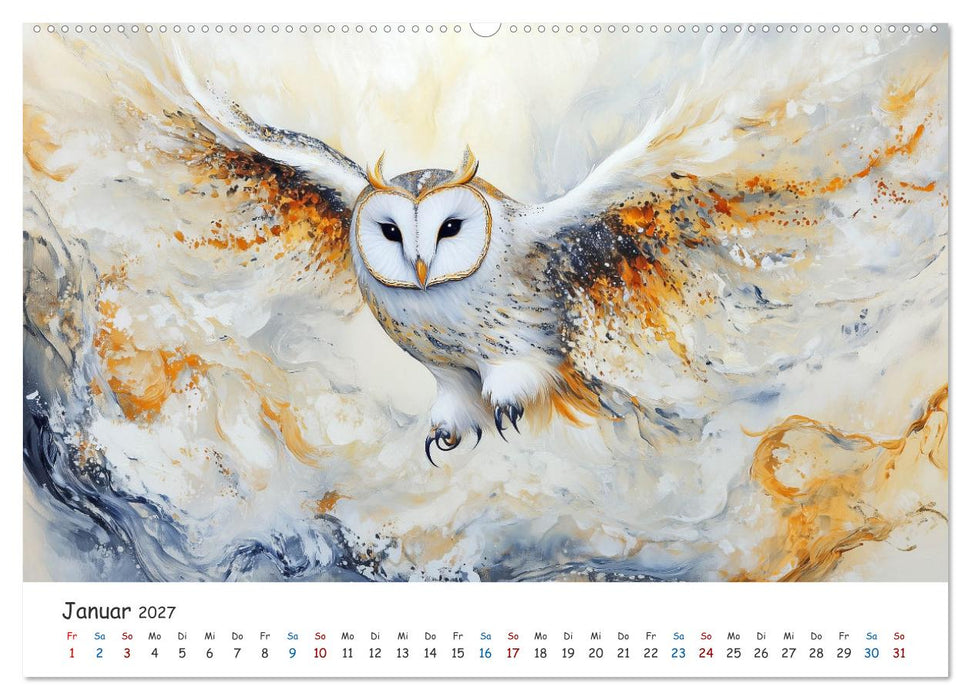 Tiere in der Kunst (CALVENDO Wandkalender 2027)