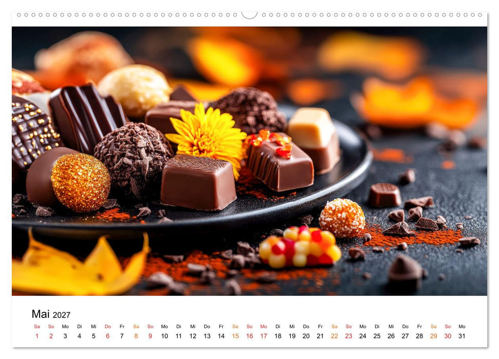 Schätze der Confiserie Kunst (CALVENDO Premium Wandkalender 2027)