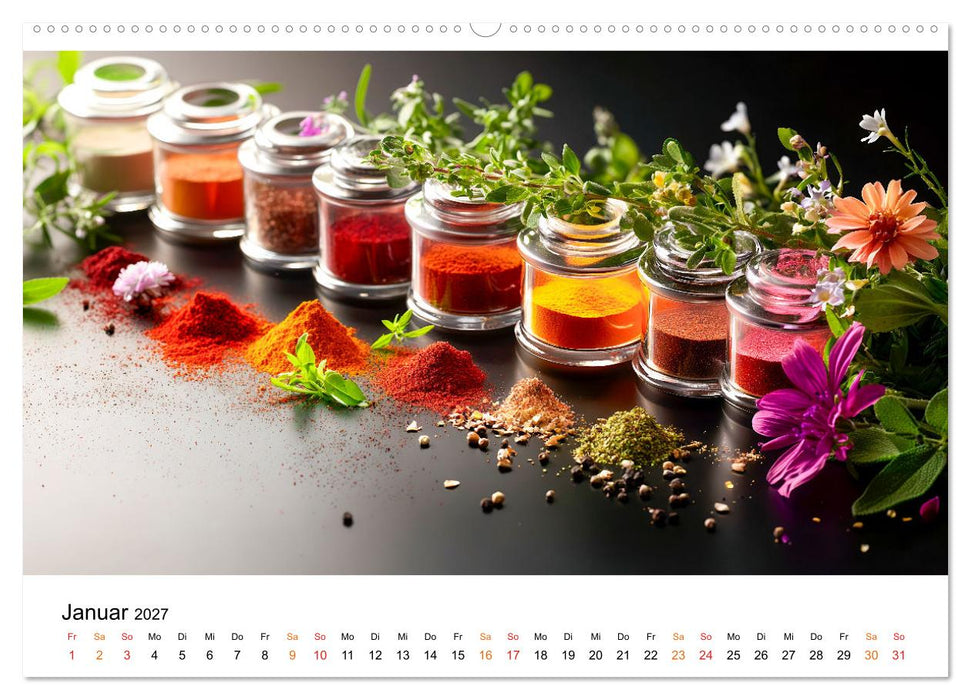 Küchenkalender Glaswerk (CALVENDO Wandkalender 2027)