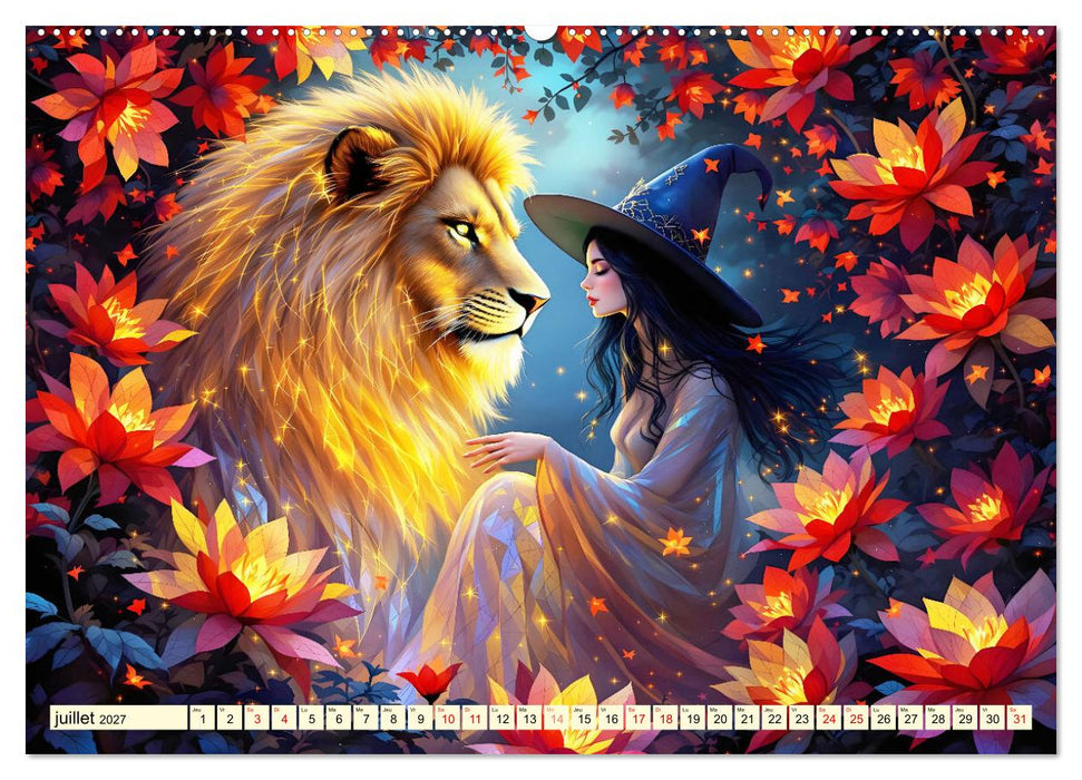 Des amitiés touchantes (CALVENDO Calendrier supérieur 2027)