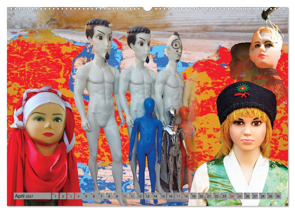 Schaufensterpuppen aus aller Welt (CALVENDO Wandkalender 2027)