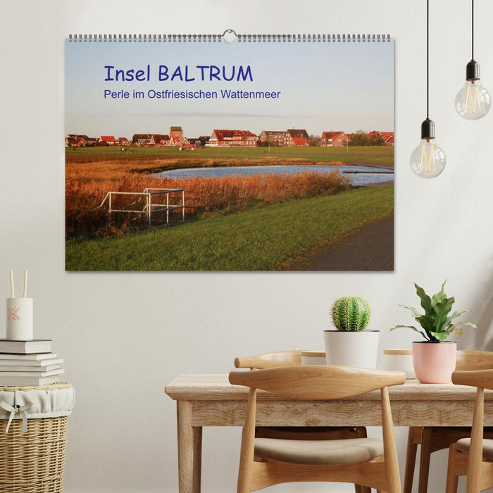 Insel Baltrum, Perle im Ostfriesischen Wattenmeer (CALVENDO Wandkalender 2027)