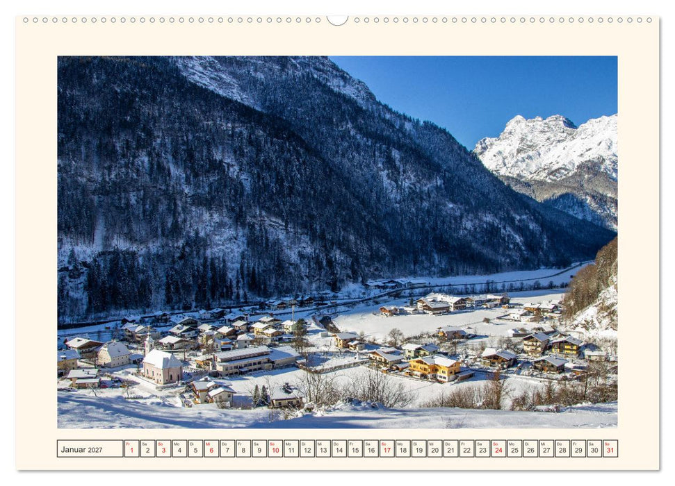Weißbach bei Lofer (CALVENDO Premium Wandkalender 2027)