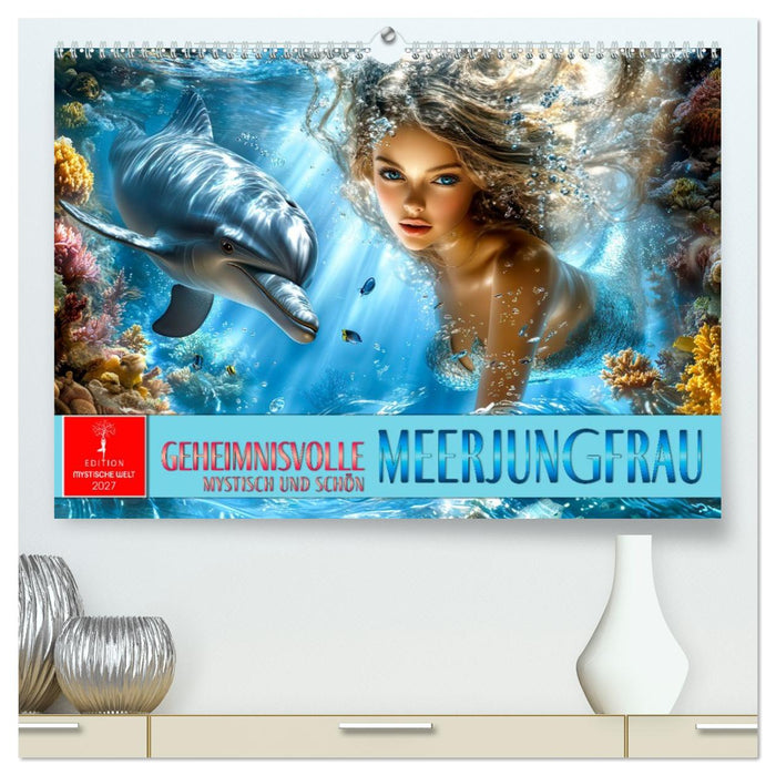 Geheimnisvolle Meerjungfrau (CALVENDO Premium Wandkalender 2027)