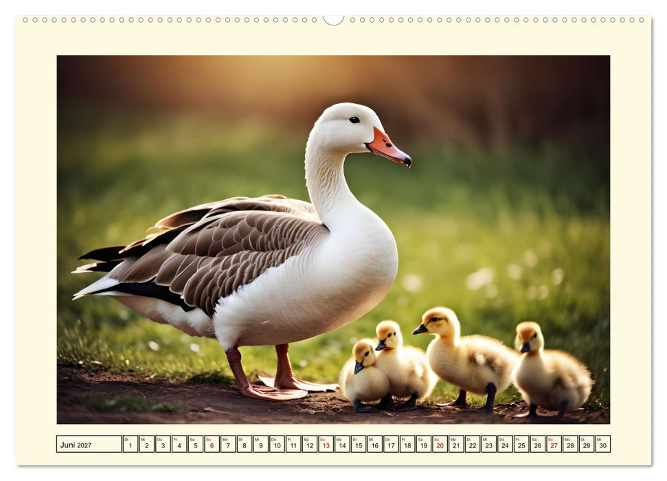 Glückliches Geflügel (CALVENDO Wandkalender 2027)