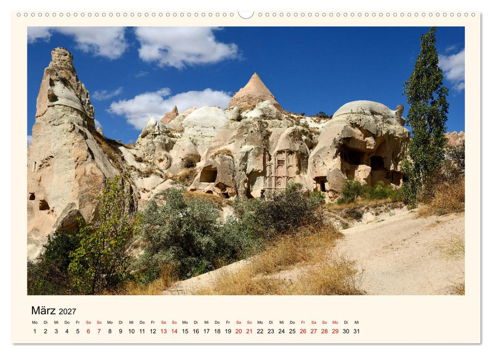 Kappadokien, im Land der Feenkamine (CALVENDO Wandkalender 2027)