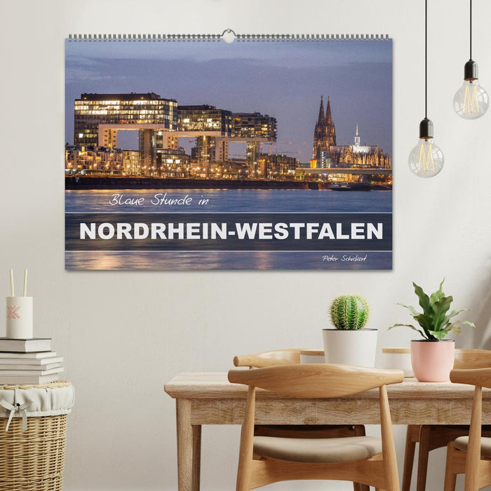 Blaue Stunde in Nordrhein-Westfalen (CALVENDO Wandkalender 2027)