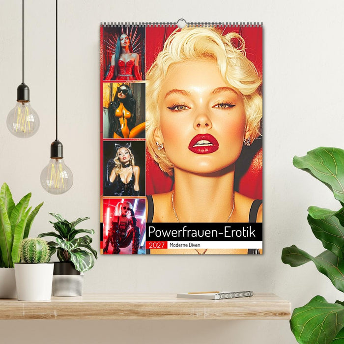 Powerfrauen-Erotik. Moderne Diven (CALVENDO Wandkalender 2027)