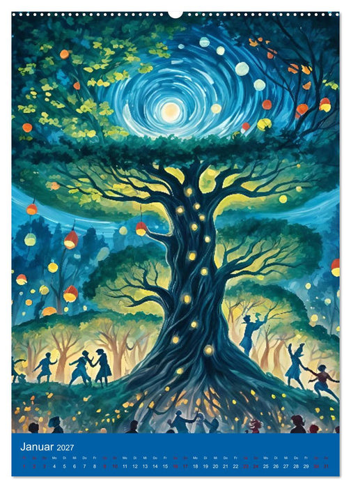 Farbenwelten (CALVENDO Wandkalender 2027)