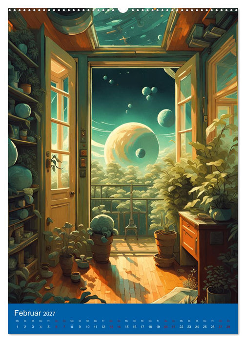 Farbenwelten (CALVENDO Wandkalender 2027)