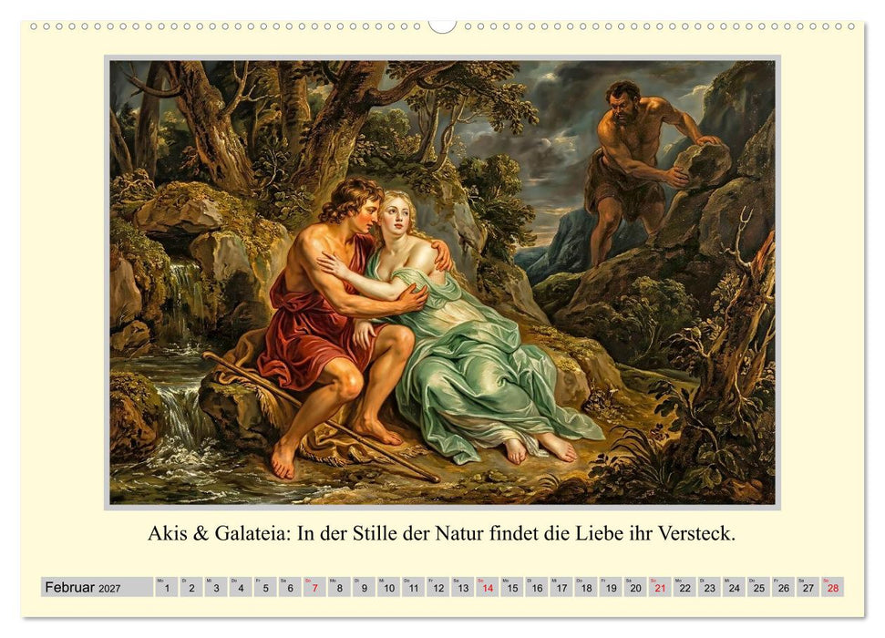 Legenden der Liebe (CALVENDO Wandkalender 2027)