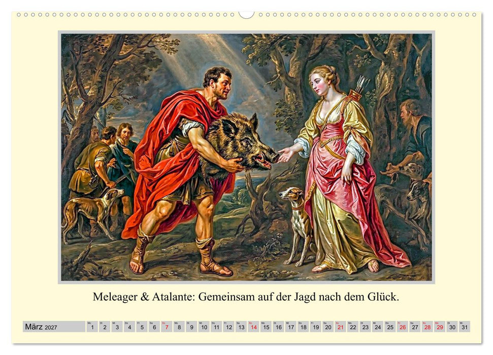 Legenden der Liebe (CALVENDO Wandkalender 2027)