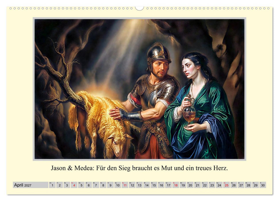 Legenden der Liebe (CALVENDO Wandkalender 2027)