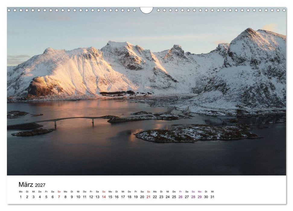Die schönsten Bucket List Reiseziele (CALVENDO Wandkalender 2027)