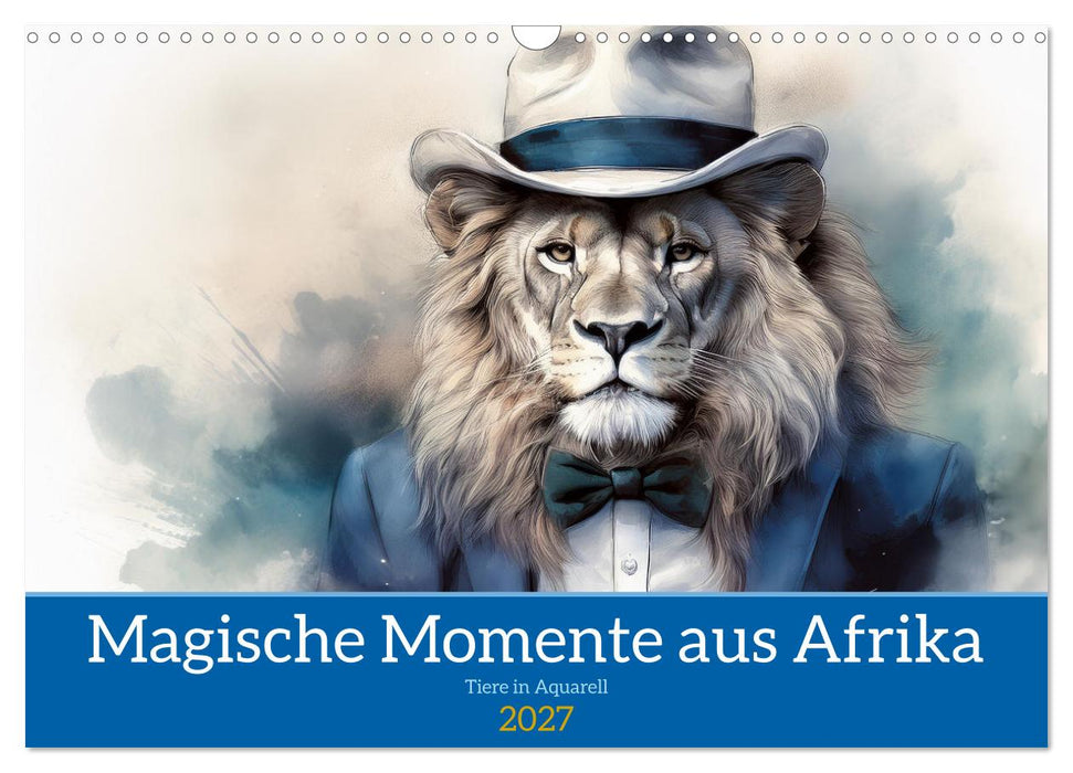 Magische Momente aus Afrika (CALVENDO Wandkalender 2027)