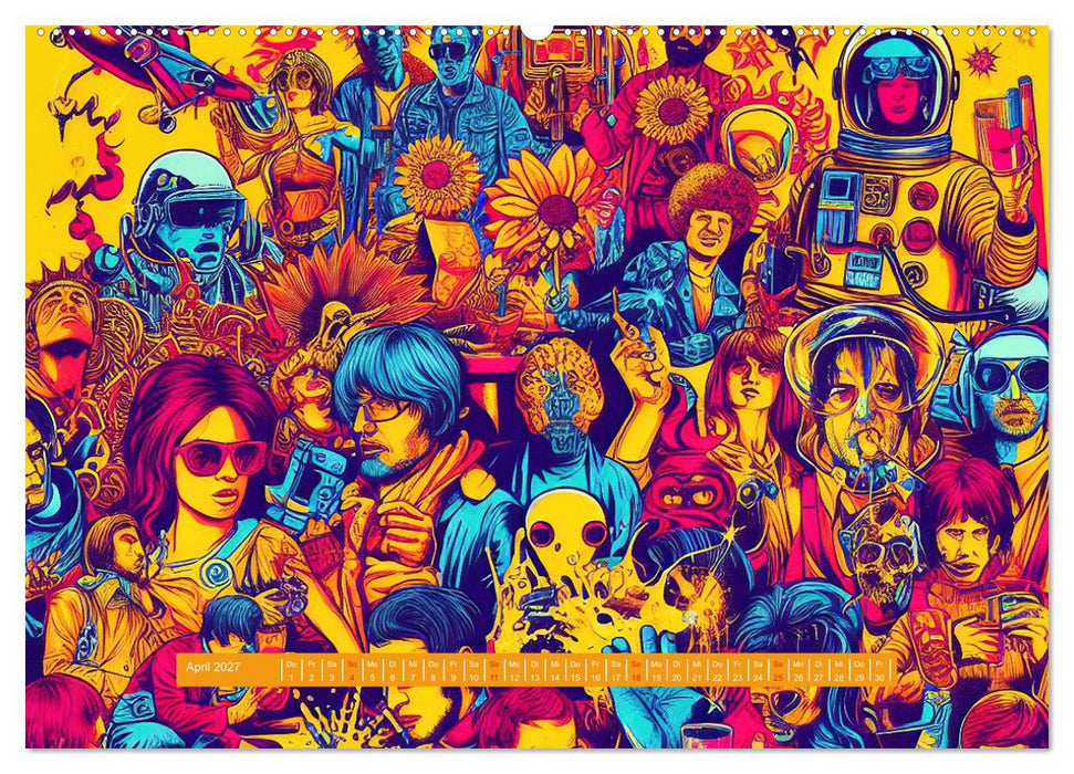 Psychodelic Art (CALVENDO Wandkalender 2027)