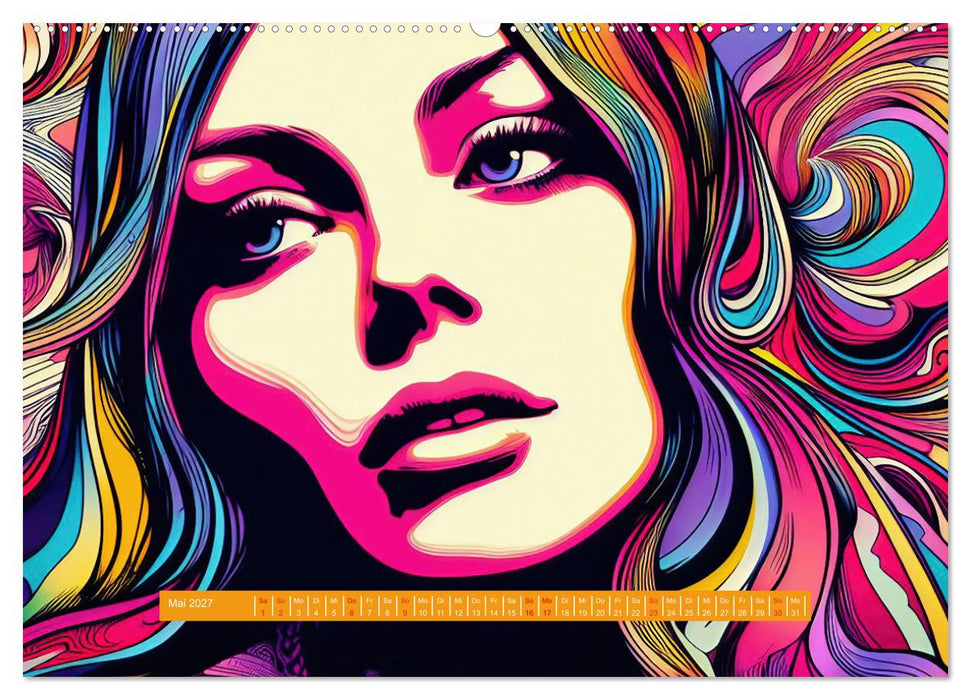 Psychodelic Art (CALVENDO Wandkalender 2027)