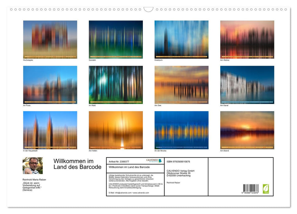 Willkommen im Land des Barcode (CALVENDO Wandkalender 2027)