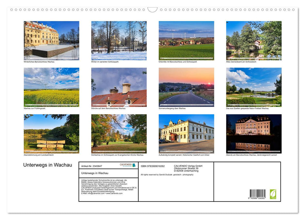 Unterwegs in Wachau (CALVENDO Wandkalender 2027)