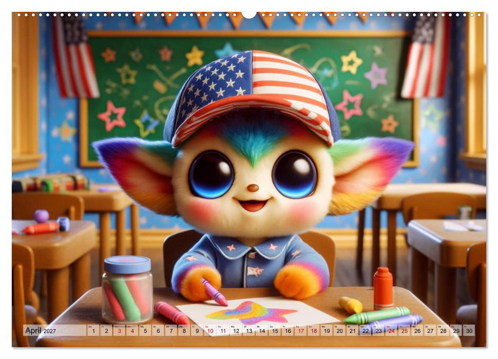 Buddy Stars - Abenteuer für Kinder (CALVENDO Premium Wandkalender 2027)