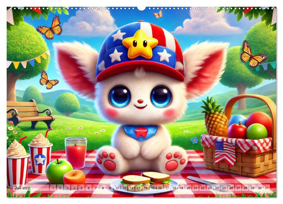 Buddy Stars - Abenteuer für Kinder (CALVENDO Premium Wandkalender 2027)