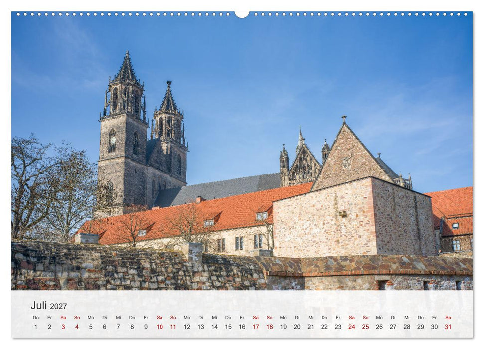 Magdeburg - Landeshauptstadt Sachsen-Anhalts (CALVENDO Premium Wandkalender 2027)