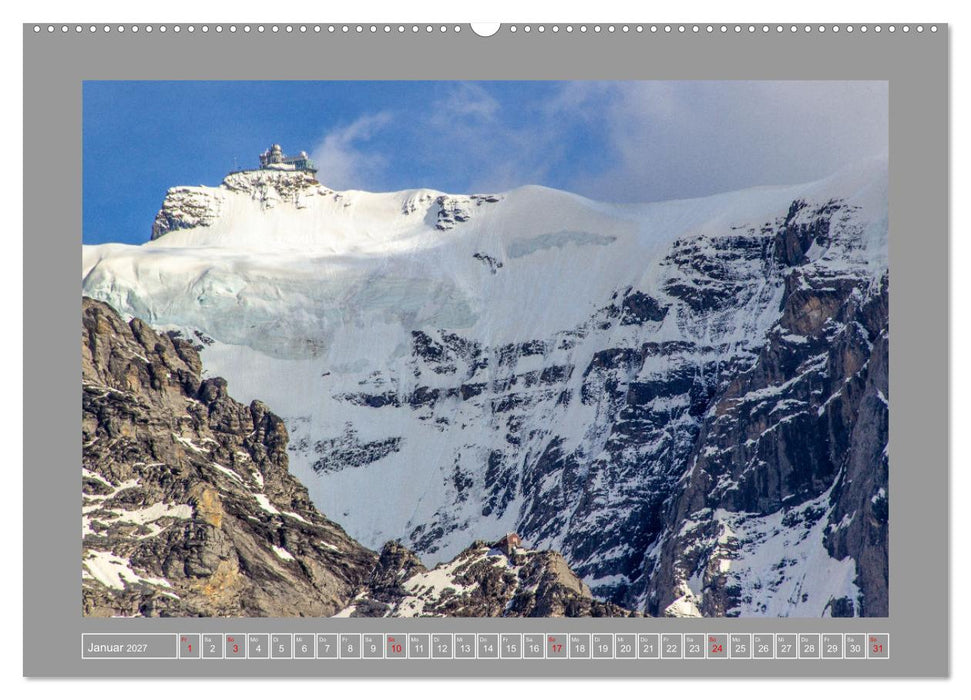 Grüezi in den Schweizer Bergen (CALVENDO Wandkalender 2027)