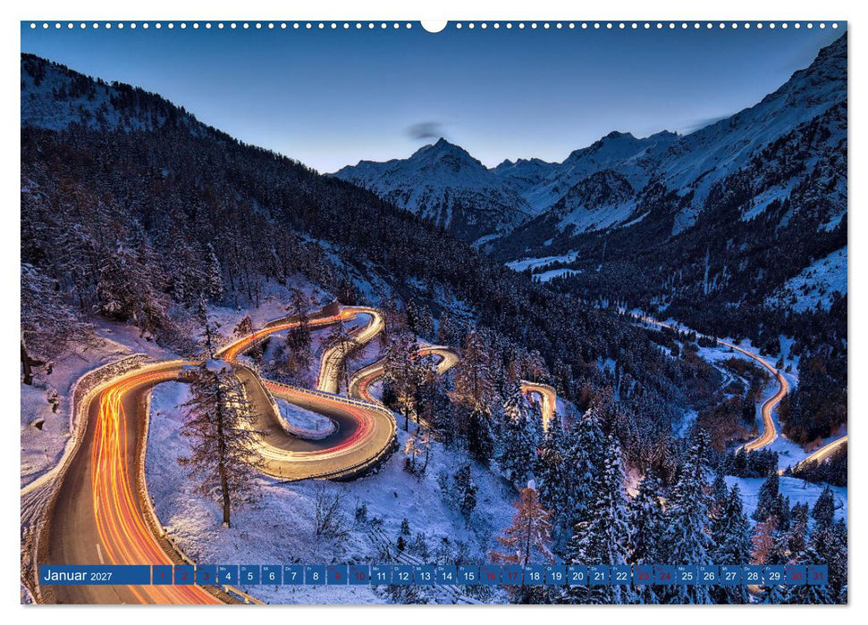 Bergstille - Landschaften, die berühren (CALVENDO Premium Wandkalender 2027)