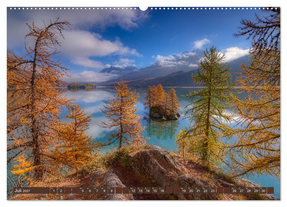 Bergstille - Landschaften, die berühren (CALVENDO Premium Wandkalender 2027)