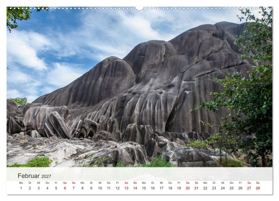 Seychellen - Trauminseln im Indischen Ozean (CALVENDO Wandkalender 2027)