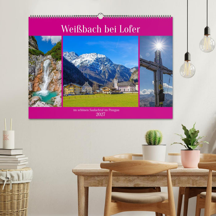 Weißbach bei Lofer (CALVENDO Wandkalender 2027)