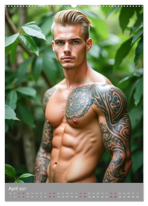 Masculine allure (CALVENDO Monthly Calendar 2027)